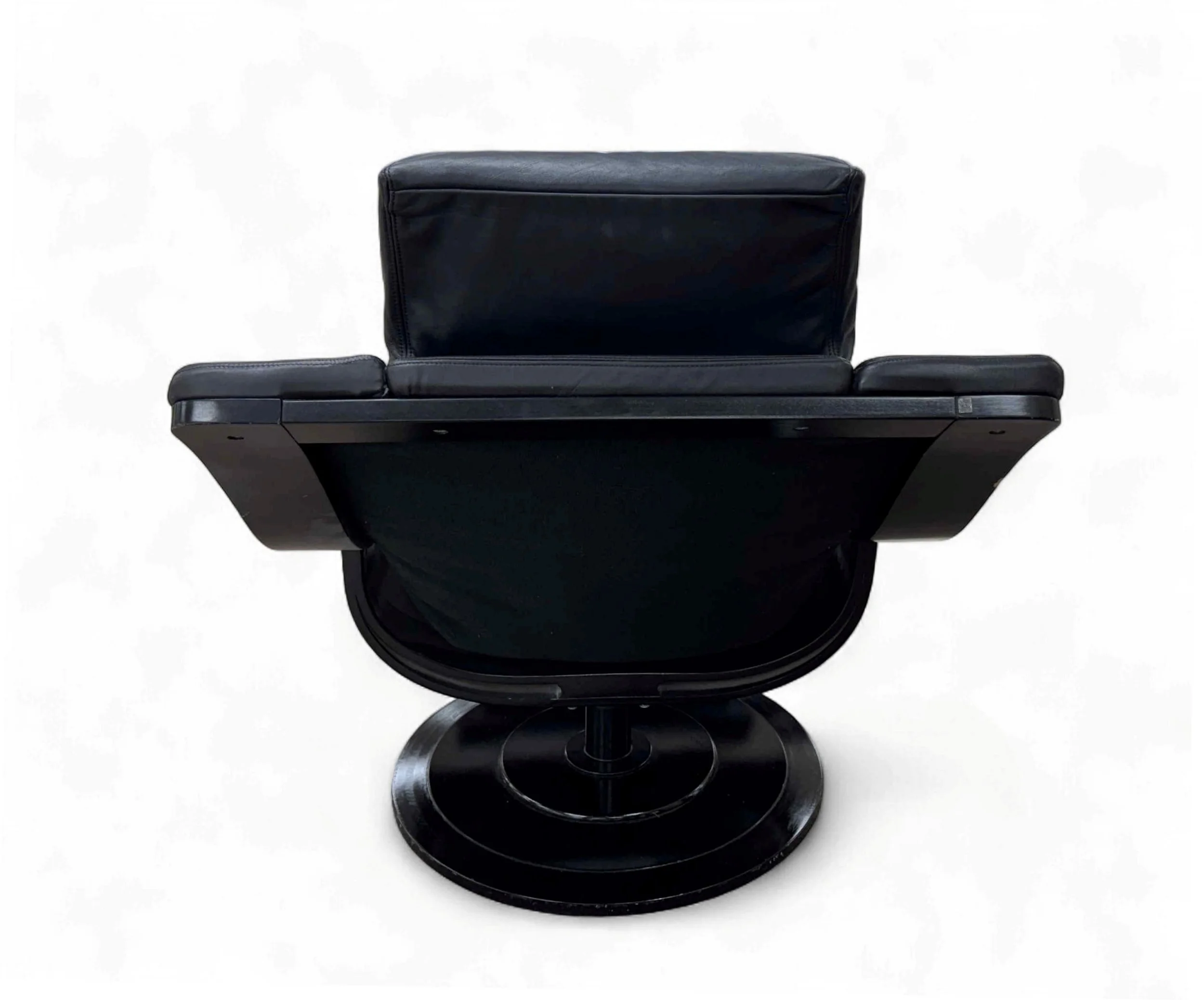 Encore Furniture Gallery-1970s Nelo Move Leather Swivel Lounge